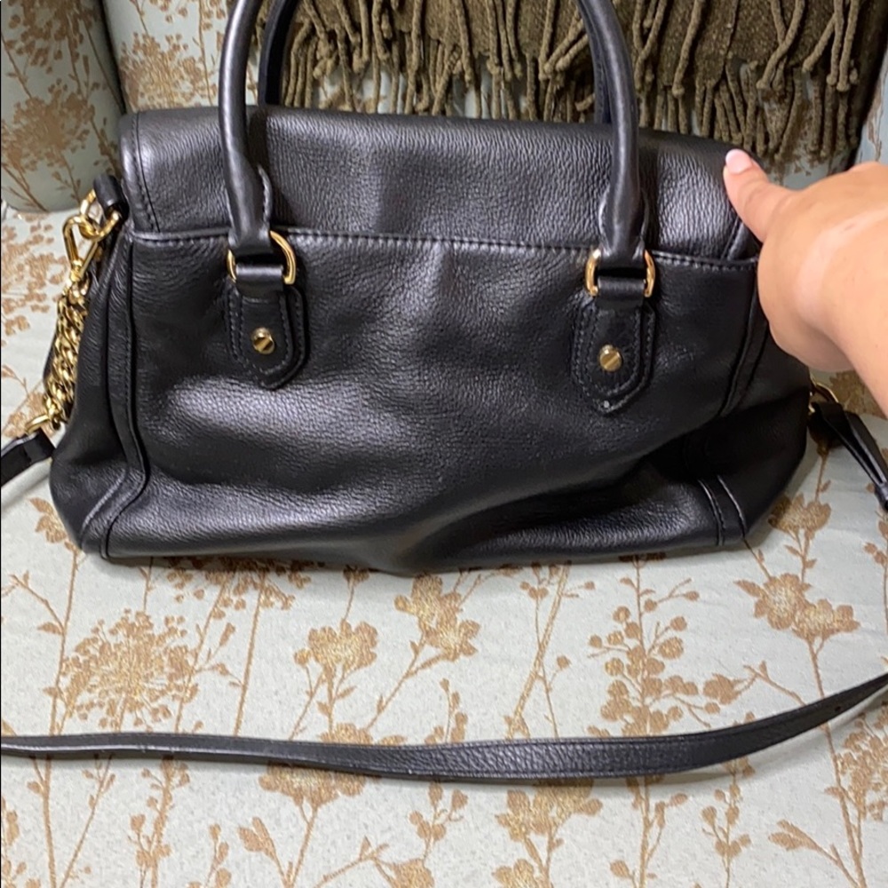 Michael Kors Black Leather Purse - Picture 2 of 6